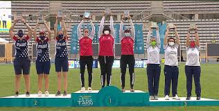 En arco compuesto femenil, brenda merino y andrea becerra se instalaron en la tercera ronda y mañana se medirán a tanja jensen, danesa. El Equipo Femenil De Tiro Con Arco Gana El Preolimpico Y Le Da A Mexico Plaza En Tokio 2020