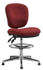 Fabric Office Drafting Chair Height Adjustable Operator Chair Counter Cashier Computer Chair China Foshan Staff Office Chai Drafting Chair Chair Height Chair