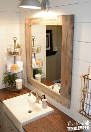 Browse a large selection of bathroom mirror designs, including fogless, lighted and framed bathroom mirrors in all shapes and finishes. Pin By Bogdan Petrovici On Home Ideas Bathroom Crafts Rustic Bathroom Rustic Bathrooms
