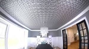 Are used to beautify residential and commercial spaces, be it the kitchen backdrop or the exterior walls of the building. How To Install A Faux Metal Ceiling Youtube