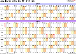 17 Unique Academic Year Wall Chart