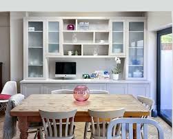 Here are some design tips to help turn your dining area into a pleasant workspace. Built In Cupboards Fitted Cabinets Built In Solutions