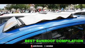 Tukar sekeping terus bumbung (mcm yg aku buat kat kereta aku). Pilihan Sunroof Untuk Mpv Sunroof Gathering 3 Youtube