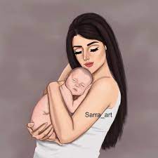 4 443 likes 356 comments sara ahmed sarra art on instagram أن ت نجبي طفلا يعني أن تسمحي لقلبك أن ي عيش خارج ج سدك للأبد mom art sarra art mother art