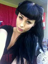 Purple Black Rockabilly Hair Love Hair Rockabilly Hair Competition Hair