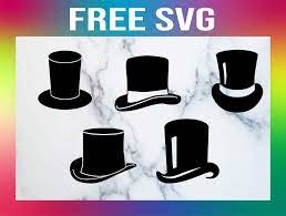 Download 5 Free Top Hat Svg
