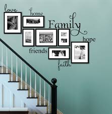 Love Home Family Hope Friends Faith Family Quote Wall Quote Vinyl Wall Decal Stickers Decor Designs Decals Family Wall Decor Word Wall Decor Diy Home Decor