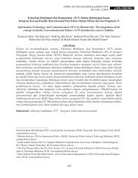 Kerja kursus ini wajib dilaksanakan oleh calon stpm, iaitu calon sekolah kerajaan, calon sekolah banttuan kerajaan,c alon sekolah swasta dan calon persendirian individu sebagai sebahagian komponen penilaian penggal 2. Pdf Teknologi Maklumat Dan Komunikasi Ict Dalam Kehidupan Insan Integrasi Konsep Dualiti Konvensional Dan Islam Dalam Silibus Kursus Pengantar It Information Technology And Communication Ict In Human Life The Integration Of The