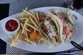 2 Fish Tacos And Skinny Fries Picture Of Chart House Savannah Tripadvisor