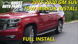 Check spelling or type a new query. Full Tow Mirror Install 2015 2020 Tahoe Yukon And Suburban Boost Auto Parts Youtube