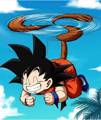 Goku Flying Thanks To His Tail Flying Goku Tail Dragon Ball Goku Anime Dragon Ball Dragon Ball