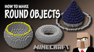 Building rounded objects in Minecraft can be a real challenge if you don't  have a plan. In this video, I'll show you how to us… | Objects, Minecraft,  Round building