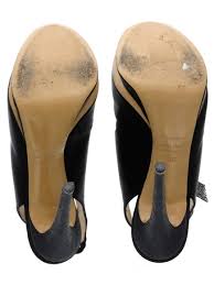 Nicholas Kirkwood Satin Slingback Platform Sandals