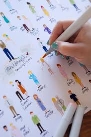 Print This Adorable Colorable And Did We Mention Free Guests Guest Book Craftywithca Wedding Guest Book Unique Unique Guest Book Guest Book Alternatives