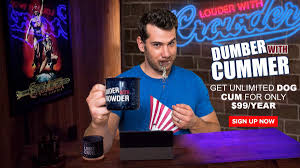He hosts louder with crowder, a daily political podcast. Anarcho Stalinist On Twitter Chudlogic They Dont Call Him Steven Dog Cum Crowder For Nothin