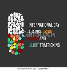 Download this premium vector about international day against drug abuse, and discover more than 14 million professional graphic resources on freepik. International Day Against Drug Abuse And Illicit Trafficking Vector Illustration For International Day Against Drug Abuse Canstock