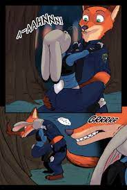 2017 akiric anthro bulletproof vest canine clothed clothing comic  dialogue disney duo english text female finger fuck fingering fox judy  hopps lagomorph male mammal nick wilde police uniform pussy
