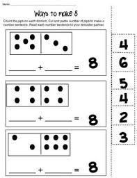 Ways To Make 6 8 And 10 Math Composing Number Worksheet Math Math Work Homeschool Math
