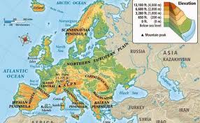Physical Features Of Europe Map Dubai Khalifa Highest peaks of the iberian peninsula(elevation):