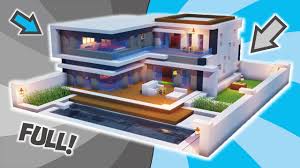 Maybe you would like to learn more about one of these? Cara Membuat Rumah Modern Perumahan Besar Interior Minecraft Modern Pt 10 Youtube