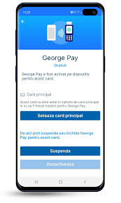 Daca ai card bcr si vrei sa scoti bani de la bancomatul altei banci,. George Pay PlÄƒti Cu Telefonul Digital Banking Bcr Banca ComercialÄƒ RomanÄƒ