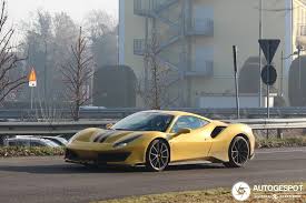 Search from 1083 used ferrari cars for sale, including a 2003 ferrari enzo, a 2005 ferrari 575m maranello superamerica, and a 2011 ferrari 599 gto. Spotted Finally The First Yellow Ferrari 488 Pista