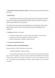 1602 de incetare a contractului individual de munca. Referat Concedierea Pentru Indisciplina 447644 Graduo