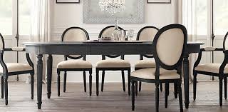 Rectangular Table Collections Restoration Hardware Minimalist Dining Room Black Dining Room Table Dinning Room Decor