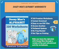 Worksheets are an ideal learning tool for kids who are just learning to write or want to practice at home. Premium Educational Worksheets From The Creators Of Doozy Moo