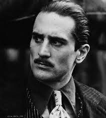 De niro's corleone is a strong but silent type. Robert De Niro In Godfather Ii Vito Corleone I Make Him An Offer He Don Refuse Don Worry The Godfather Part Ii The Godfather Robert De Niro