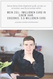 Mein Erstes Ziel Damals War 1 Millionen Euro Zu Erwirtschaften Das Resultat Ergab 3 5 Millionen Euro Warum We Online Geld Verdienen Finanzen Geld Verdienen