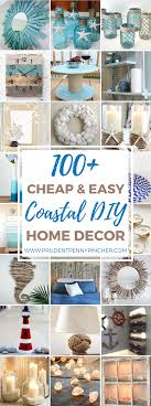 Home & decor store on amazon.in is a one stop shop for the most varied variety in home & decor articles. Coastal Cheap Decor Ideas Easy Home And Diy100 Cheap And Easy Coastal Diy Home Decor Ideas Handmade Home Handmade Home Decor Diy Home Decor Projects