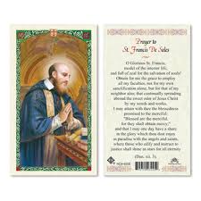We did not find results for: Saint Francis De Sales Laminated Prayer Card