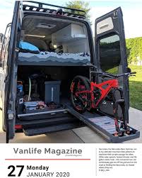 Germaine The Mercedes Benz Sprinter Van Is My Ultimate Mountain Bike Adventure Machine With Ample Storage For Bikes 200 Adventure Bike Van Life Benz Sprinter