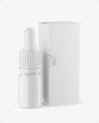 Download Glossy Bottle W Box Mockup In Bottle Mockups On Yellow Images Object Mockups