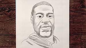A street artist who created a piece in tribute to george floyd said he creates art to give a voice to minority communities. How To Draw George Floyd R I P Drawing George Floyd Cizimi Youtube