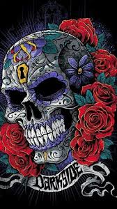 Sugar Skull Wallpaper Hd 4k For Android Apk Download After installing the wallpaper you can enjoy the skull with wings and numerous roses and revolvers. sugar skull wallpaper hd 4k for android