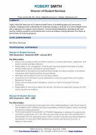 The assistant director of financial aid is responsible for the awarding and administration of student financial aid and provides comprehensive counsel to students and parents on financial aid processes, procedures, and opportunities. Director Of Student Services Resume Samples Qwikresume