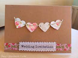 Pin By Endy On Cards Handmade Wedding Invitations Heart Wedding Invitations Wedding Invitations