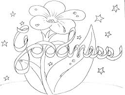 Goodness Color Page Preschool Coloring Pages Color Fruit Of The Spirit
