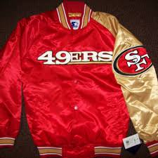 Starter Jackets Coats San Francisco 49ers Dugout Starter Jacket Poshmark Starter jacke windbreaker size xl retro vintage starter jacket.