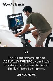 No Buttons To Push No Levers To Pull Experience Automatic Trainer Control On The S22i In 2020 Aesthetic Qoutes Nordictrack Exercise Bikes