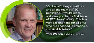Dive into the first issue of RSC Sustainability