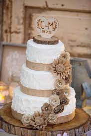 Rustic Wedding Cake Country Wedding Cakes Burlap Wedding Cake Wedding Cake Rustic