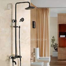It pulls water from the hot and cold, mixes it, and. Antique Black Oil Rubbed Bronze Shower Faucet System