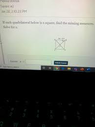 Some of the types of quadrilaterals are: Answered If Each Quadrilateral Below Is A Bartleby