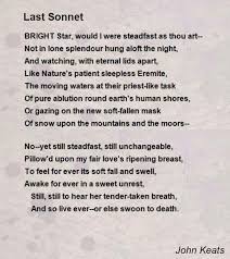 When I Have Fears That I May Cease To Be Art John Keats Bright Star Would I Were Steadfast As Thou Art Poems Love Poems My Heart Quotes