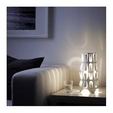 Ikea Kajuta Table Lamp You Can Create Your Own Light Pattern By Bending The Tabs Inward Or Outward Ikea