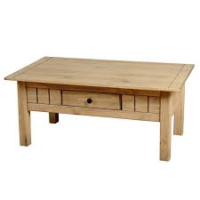 Shop this collection (27) cedar springs rectangular white wood 2 drawer coffee table (42 in. Solid Waxed Farmhouse Pine Coffee Table With Drawer Buy Coffee Tables Online Discount Coffee Tables Uk