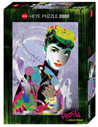 None of them are easy: Heye Audrey 1000 Piece Johnny Cheuk Jigsaw Puzzle Toys Games Jigsaw Puzzles Agtcorp Com